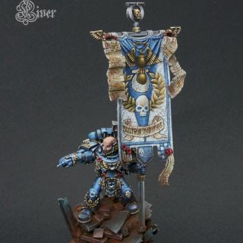 Ultramarine Sergeant by HopeRiver