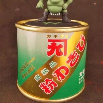 Blood Bowl Orc Lineman Sumo Wrestler Conversion by PaintMinion