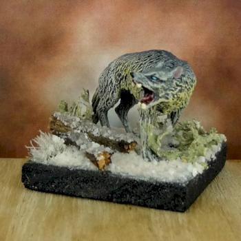 Dire Winter Wolf by Dead Bard Miniatures