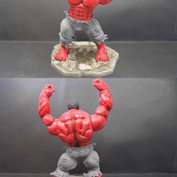 Red Hulk by Mi³ek