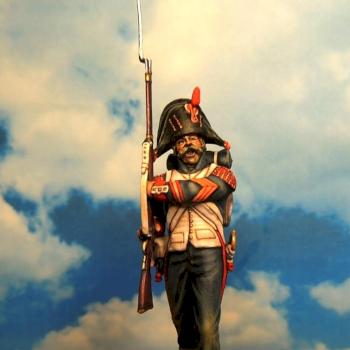 Grenadier of french imperial guard 1809 by Thau