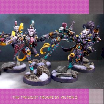 Harlequin Twilight Troupe by neojarlaxe