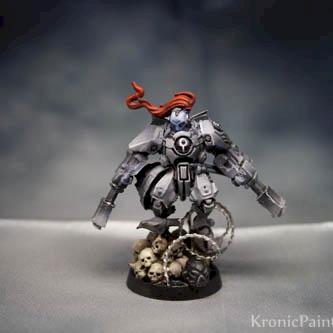 Warhammer 40k Tau Commander Shadowsun by Kronicpainting