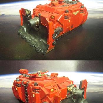 Blood Angels- Vindicator by izzy_40k_painting