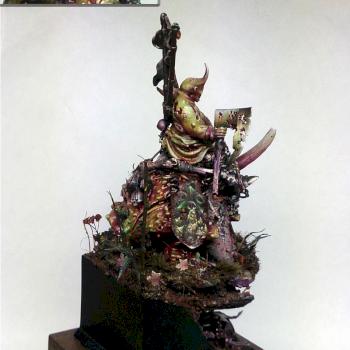 Nurgle Pox Lord Toad Rider by SkelettetS