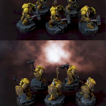 Imperial Fists Terminators by highelf