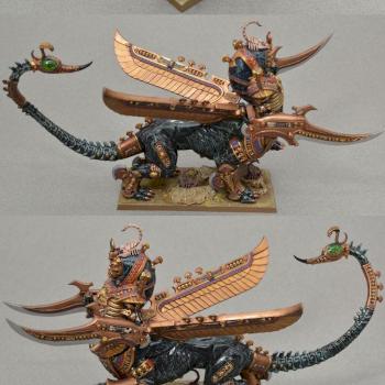 Tomb Kings Necrosphinx by MrJim