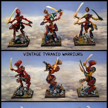 Vintage Tyranids Warriors by Woodstone