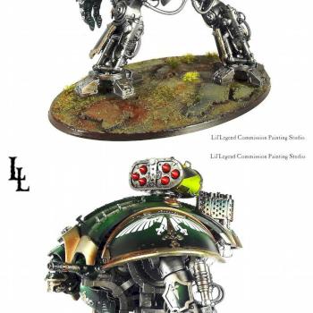 Imperial Knight Warden Glycon the Last Knight of Lys by lilloser