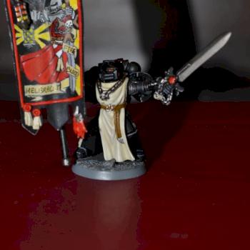 Black Templar Standard by ChoooChoooTemplar