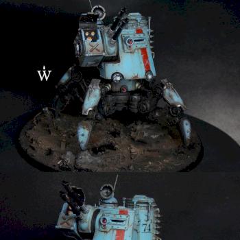 Adeptus Mechanicus Onager Dunecrawler by WarmasterPainting