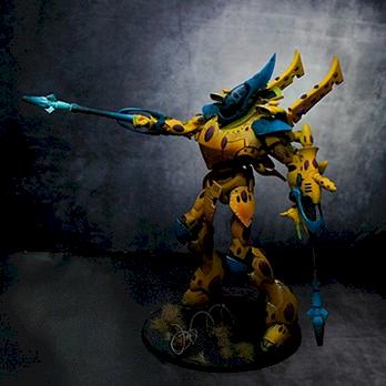 Wraithlord Eldar by Diomedes