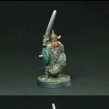 Barbarian with sword by Brush Monk