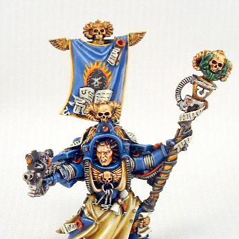 Ultramarine Librarian Tigurius by darkartminiatures