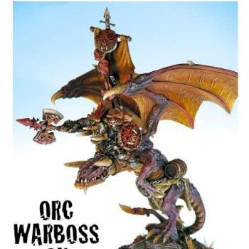 GW Warhammer Orc Warboss On Wyvern Conversion by timshinn73