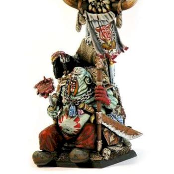 GW Warhammer Ogre Kingdoms Standard Bearer by timshinn73