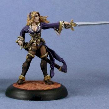 Lonnia, Female Duelist by AllTerrainMonkey