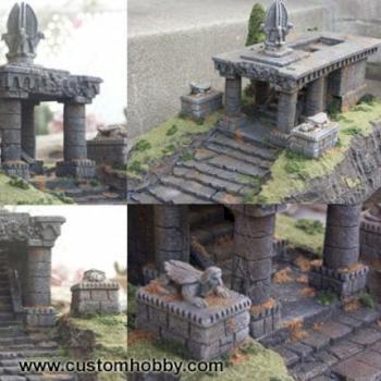 Runins of Amon Hen by www.CustomHobby.com