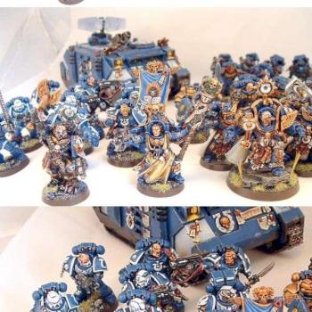 Ultramarine Force Part 2 by darkartminiatures