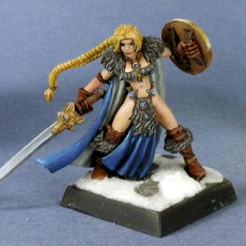 Female Viking Warrior by AllTerrainMonkey