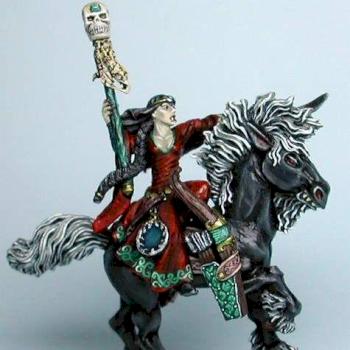 Mounted Lahmian Vampire conversion. by tentoone