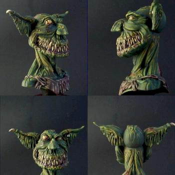 GOBLIN BUST more fiews by fredy