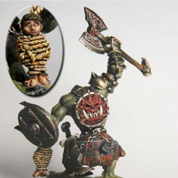 WFB Orc Warboss by karaikal