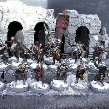 lord of the rings Uruk-Hai 300pt army by darkrealm miniatures