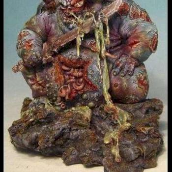 Glavious, demon mageur de nurgle, etape 2/3 by jeremie