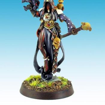 Eldar Harlequin Shadowseer by Alxin