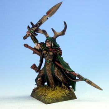 Wood Elf Lord Painted by Holger Schmidt by Ian Newbold