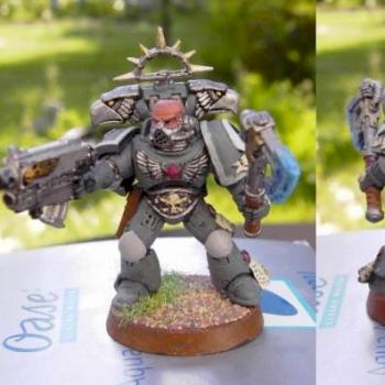 Space Marine Commander by Kyuss