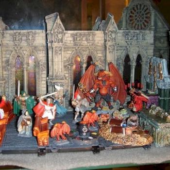 Cathedral diorama by DjTherapy