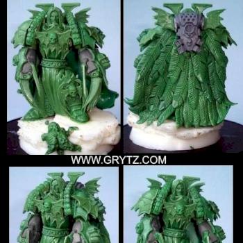 Konrad Curze Night Haunter  primarch -Night Lords by GRYTZminis