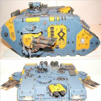 Space Wolf Landraider Mjollnir repost by Gothic