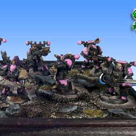 Slaanesh Noise Marines by hashmallum