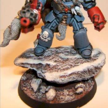 Space Wolf, Brother Halfdag Wolf Guard by Gothic