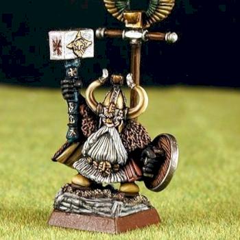 Dwarf Runesmith converted by Szary