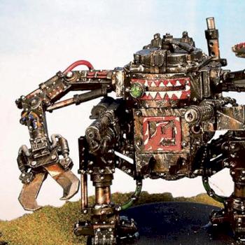 Ork Dreadnought by Sukigod