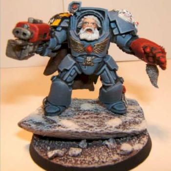 Space Wolf, Brother Finnigal, Wolf Guard by Gothic