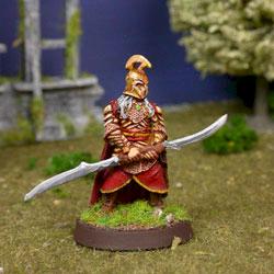 Lord of the Rings High Elf captain by darkrealm miniatures