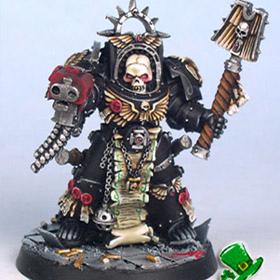 Black Templars Chaplain by MariuS