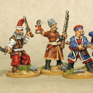 Seven Years Russian Cossacks Characters by witchhunter