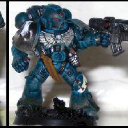 Tactical Space Marine Test Model... by cyberaggie