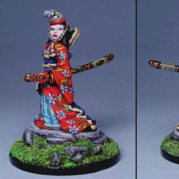 Female Samurai / Geisha by vikotnik