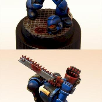 Crimson fist marine by bortesnor