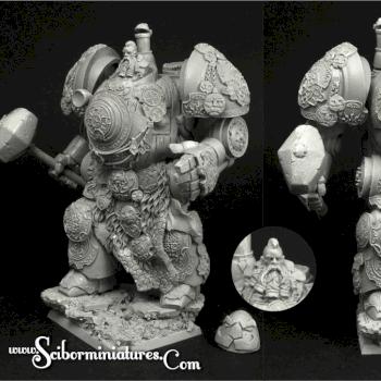 Dwarf Golem by Scibor