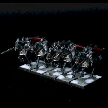 Dark Riders, Dark Elves by warhamsterpainting