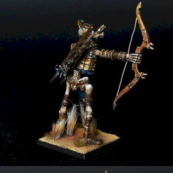 Bone Giant with Giant Bow, Tomb Kings by warhamsterpainting