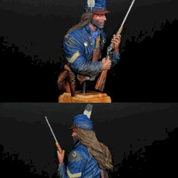 INDIAN HOME GUARD (Cherokee Warrior-Civil War) by salonikios